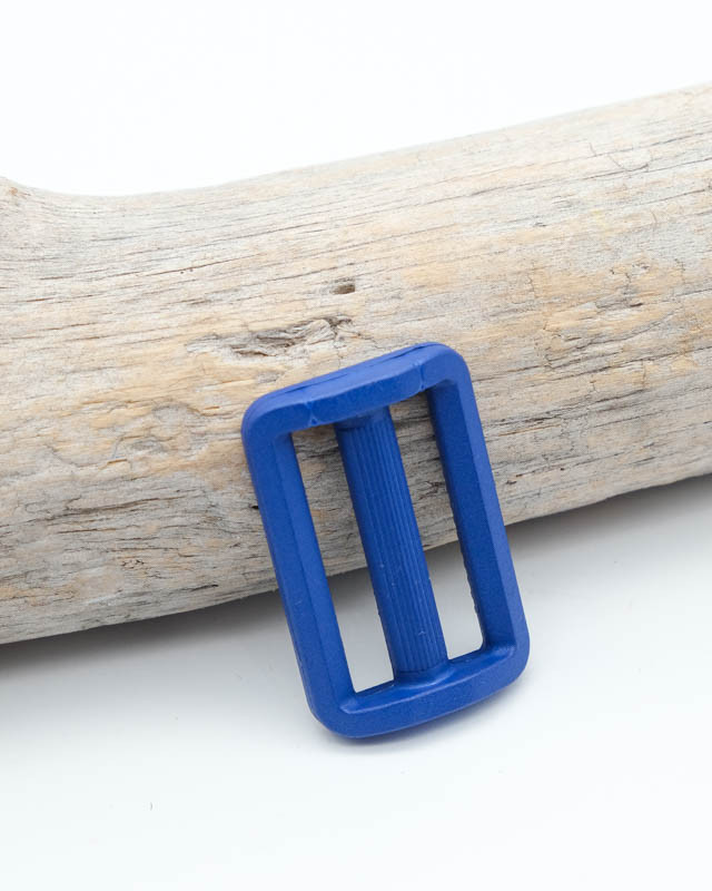 Boucle Plastique Coulissante Bleu Royal 30mm - Maison Klem